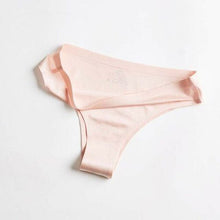 Load image into Gallery viewer, Seamless Panties Women Briefs Nylon Ultra-thin G-string Thongs Low Rise Lingerie Ice Silk Briefs Lady Underwear Plus Size
