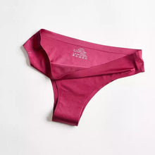 Load image into Gallery viewer, Seamless Panties Women Briefs Nylon Ultra-thin G-string Thongs Low Rise Lingerie Ice Silk Briefs Lady Underwear Plus Size
