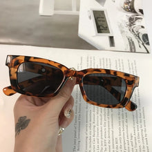 Load image into Gallery viewer, 1PCs New Unisex Rectangle Vintage Sunglasses 2021 Fashion Design Retro Sun Glasses Female Lady Eyeglass Cat Eye Casual Goggles
