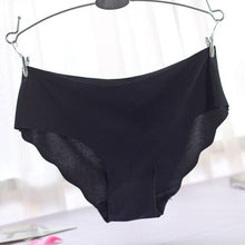 Load image into Gallery viewer, 2021 Fashion 1/3 Pcs Lady Women Seamless Panties Solid Ice Silk Cozy Brief Underwear G String Underpants Sexy Lingerie Briefs
