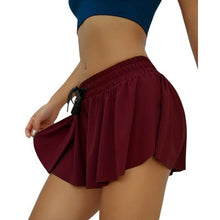 Load image into Gallery viewer, Plus Size Skirt Yoga Shorts Women 2 In 1 Biker Sport Skorts Compression Booty Shorts Womens Workout Fitness Running Gym Shorts
