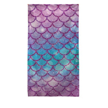 Load image into Gallery viewer, Mermaid Princess Quick Dry Towel Portable Ultralight Breathable Bath Towel Beach Camping Hiking Swimming Sunscreen Shawl

