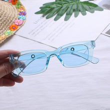 Load image into Gallery viewer, 1PCs New Unisex Rectangle Vintage Sunglasses 2021 Fashion Design Retro Sun Glasses Female Lady Eyeglass Cat Eye Casual Goggles
