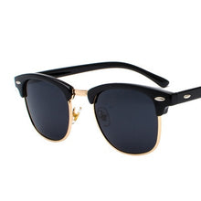 Load image into Gallery viewer, Classic Semi-Rimless Sunglasses Men&#39;s Women 2021 Square Polarized Sun glasses Men Oculos De Sol Gafas UV400 Retro Eyewear
