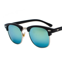 Load image into Gallery viewer, Classic Semi-Rimless Sunglasses Men&#39;s Women 2021 Square Polarized Sun glasses Men Oculos De Sol Gafas UV400 Retro Eyewear

