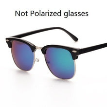 Load image into Gallery viewer, Classic Semi-Rimless Sunglasses Men&#39;s Women 2021 Square Polarized Sun glasses Men Oculos De Sol Gafas UV400 Retro Eyewear
