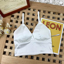 Load image into Gallery viewer, Woman Knitted Tank Top Women Strap Vest Sexy Female Knitting Crop Top Dropshipping Crop Tops  Gym Tank Top Women
