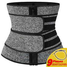 Load image into Gallery viewer, Women Waist Trainer Neoprene Body Shaper Belt Slimming Sheath Belly Reducing Shaper Tummy Sweat Shapewear Workout Shaper Corset
