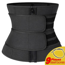 Load image into Gallery viewer, Women Waist Trainer Neoprene Body Shaper Belt Slimming Sheath Belly Reducing Shaper Tummy Sweat Shapewear Workout Shaper Corset
