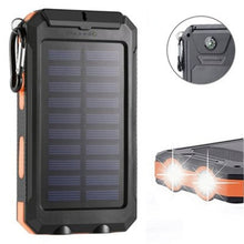 Load image into Gallery viewer, Solar Power Bank 30000mAh Waterproof Portable External Battery with SOS LED Light Travel Powerbank for Samsung Xiaomi Iphone
