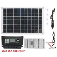 Load image into Gallery viewer, 300W Solar Panel Kit Complete 12V USB With 10-100A Controller Solar Cells for Car Yacht RV Boat Moblie Phone Battery Charger
