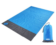 Load image into Gallery viewer, Waterproof Beach Towel Blanket Pocket Sand Free Towel Large Portable Mat Beach Camping Outdoor Towel Beach Picnic Mat Towel
