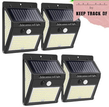 Load image into Gallery viewer, LED Solar Light 4Modes Outdoor Solar Lamp Powered Sunlight Waterproof PIR Motion Sensor Street Light Garden Decoratio Bulb cup
