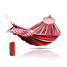 Load image into Gallery viewer, Hanging Hammock Indoor Travel Outdoor Camping Home Bedroom Hammock Lazy Chair Swing Chair Thick Canvas Portable Hammocks

