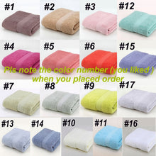 Load image into Gallery viewer, 17 Colors Japanese Pure Cotton Super Absorbent Large Bath Towel Thick Soft Bathroom Towels Comfortable Bath Towels 70x140cm
