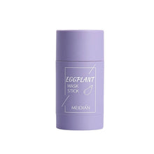Load image into Gallery viewer, Green Mask Stick Green Tea Mud Mask Oil Control Eggplant Acne Clearing Solid Mask Cleansing Mask Blackhead Fine Pores Mask TSLM1
