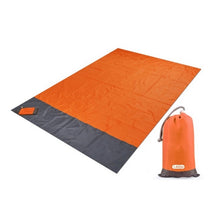 Load image into Gallery viewer, 200CM Large Beach Mat Anti Sand-free Beach Anti Sand Beach Towel Blanket Pad Camping Bed Picnic 4 Anchor Wind Prevent Sand Proof
