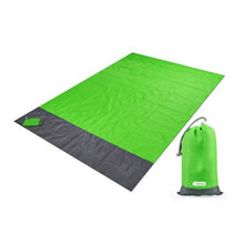 Load image into Gallery viewer, 200CM Large Beach Mat Anti Sand-free Beach Anti Sand Beach Towel Blanket Pad Camping Bed Picnic 4 Anchor Wind Prevent Sand Proof
