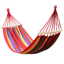Load image into Gallery viewer, Hanging Hammock Indoor Travel Outdoor Camping Home Bedroom Hammock Lazy Chair Swing Chair Thick Canvas Portable Hammocks
