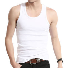 Load image into Gallery viewer, Men&#39;s Fashion Sleeveless Fitness Bodybuilding Shirt Muscle Gym Running Workout Sports Vest Vest Men

