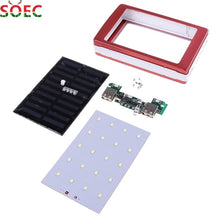 Load image into Gallery viewer, New Hot 1SET 5x18650 Powerbank Cover Power Bank 18650 Solar Power Bank Case DIY Box Dual USB Kit Phone Charger Flashlight
