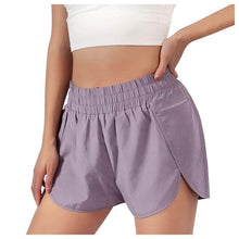 Load image into Gallery viewer, Fitness Shorts Women Athletic Workout Summer Short Femme Elastic Waist Solid Running Pockets Shorts 2021 Шорты Женский
