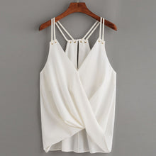 Load image into Gallery viewer, Women Casual Sleeveless Tank Top Vest female summer Tank Shirt Cami hot Top Ladies fashion camisole top camiseta mujer tirantes
