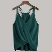 Load image into Gallery viewer, Women Casual Sleeveless Tank Top Vest female summer Tank Shirt Cami hot Top Ladies fashion camisole top camiseta mujer tirantes
