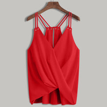 Load image into Gallery viewer, Women Casual Sleeveless Tank Top Vest female summer Tank Shirt Cami hot Top Ladies fashion camisole top camiseta mujer tirantes
