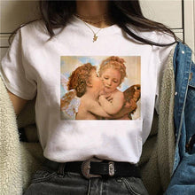 Load image into Gallery viewer, 2020 Harajuku t shirt women Angel Funny Ullzang 90s Korean Style T-shirt Aesthetic Kawaii vintage Tshirt Fashion Top Tees Female
