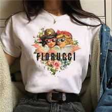 Load image into Gallery viewer, 2020 Harajuku t shirt women Angel Funny Ullzang 90s Korean Style T-shirt Aesthetic Kawaii vintage Tshirt Fashion Top Tees Female
