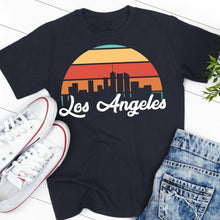 Load image into Gallery viewer, Los Angeles Top Aesthetic LA Home State Shirt Top T-shirt Want Kpop Spice Girls Summer Vintage Top Female Soft Girl Aesthetic
