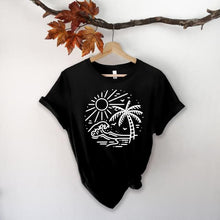 Load image into Gallery viewer, Los Angeles Top Aesthetic LA Home State Shirt Top T-shirt Want Kpop Spice Girls Summer Vintage Top Female Soft Girl Aesthetic
