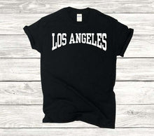 Load image into Gallery viewer, Los Angeles Top Aesthetic LA Home State Shirt Top T-shirt Want Kpop Spice Girls Summer Vintage Top Female Soft Girl Aesthetic
