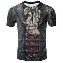 Load image into Gallery viewer, Skull T shirt Men Skeleton T-shirt Punk Tshirt Gun T shirts 3d Print T-shirt Vintage Gothic Mens T-shirt Summer Casual tops

