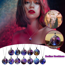 Load image into Gallery viewer, Unisex 12 Zodiac Signs Necklace Individual Colorful Men&#39;S And Women&#39;S Twelve Constellations Zodiac Design Necklace Valentine&#39;S
