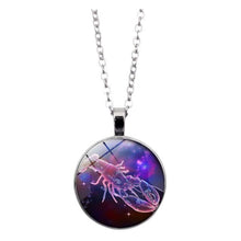 Load image into Gallery viewer, Unisex 12 Zodiac Signs Necklace Individual Colorful Men&#39;S And Women&#39;S Twelve Constellations Zodiac Design Necklace Valentine&#39;S
