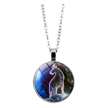 Load image into Gallery viewer, Unisex 12 Zodiac Signs Necklace Individual Colorful Men&#39;S And Women&#39;S Twelve Constellations Zodiac Design Necklace Valentine&#39;S
