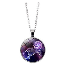 Load image into Gallery viewer, Unisex 12 Zodiac Signs Necklace Individual Colorful Men&#39;S And Women&#39;S Twelve Constellations Zodiac Design Necklace Valentine&#39;S
