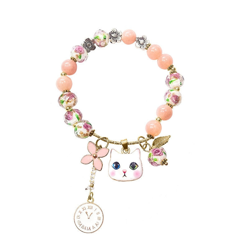 TB-33 Crystal bracelet Sen series ins net red fashion wild bracelet light luxury personality bracelet hand jewelry