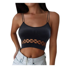 Load image into Gallery viewer, Summer Y2k Clothes Crop Tops Women Fashion Sexy Corset Top Bustier Aesthetic Sleeveless Vest Sling Tank Top Mujer Camisetas
