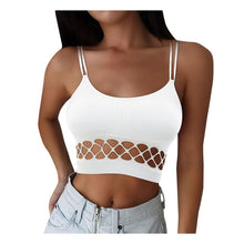 Load image into Gallery viewer, Summer Y2k Clothes Crop Tops Women Fashion Sexy Corset Top Bustier Aesthetic Sleeveless Vest Sling Tank Top Mujer Camisetas

