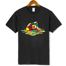 Load image into Gallery viewer, New Men&#39;s Casual High Quality100%Cotton Short Sleeve T-Shirt Magic square printing o-neck t-shirt casual hip hop t-shirt for men
