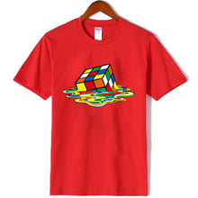 Load image into Gallery viewer, New Men&#39;s Casual High Quality100%Cotton Short Sleeve T-Shirt Magic square printing o-neck t-shirt casual hip hop t-shirt for men
