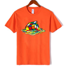 Load image into Gallery viewer, New Men&#39;s Casual High Quality100%Cotton Short Sleeve T-Shirt Magic square printing o-neck t-shirt casual hip hop t-shirt for men
