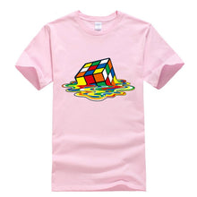 Load image into Gallery viewer, New Men&#39;s Casual High Quality100%Cotton Short Sleeve T-Shirt Magic square printing o-neck t-shirt casual hip hop t-shirt for men

