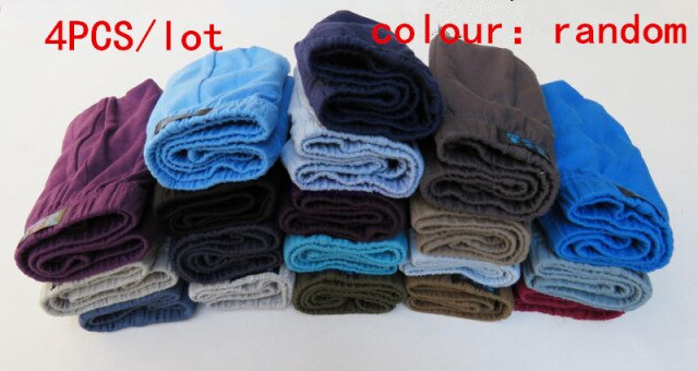4pcs/lot Free  shipping cheapest 100% Cotton Mens Briefs  Plus Size Men Underwear Panties 4XL/5XL/6XL Men's Breathable Panties