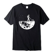 Load image into Gallery viewer, Highquality 100%cotton Lunar cleaner printing street style casual short sleeve men T shirt cool loose o-neck tshirt male t-shirt
