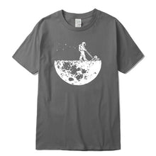 Load image into Gallery viewer, Highquality 100%cotton Lunar cleaner printing street style casual short sleeve men T shirt cool loose o-neck tshirt male t-shirt
