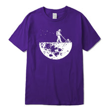 Load image into Gallery viewer, Highquality 100%cotton Lunar cleaner printing street style casual short sleeve men T shirt cool loose o-neck tshirt male t-shirt
